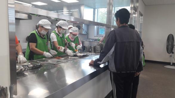 비원노인복지관 배식 봉사활동(9.23) 사진